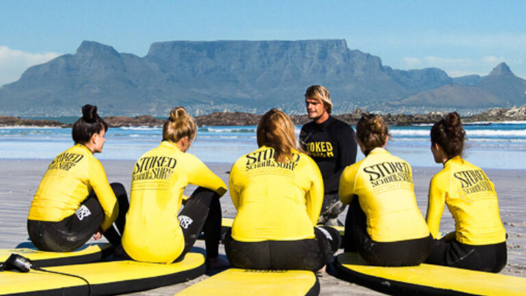Stoked-Surf-School-Surf-Lesson-includying-transport-group-Cape-Town-South-Africa